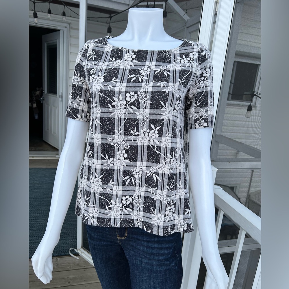 Loft Short Sleeved Blouse